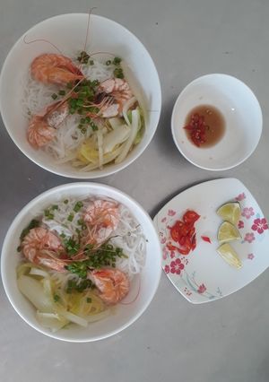 Hình của món Bún 3 Con Tôm.