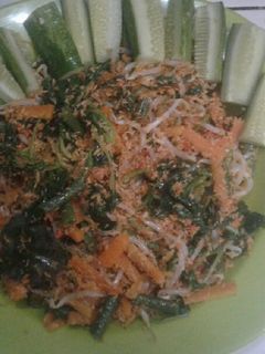 Foto resep Urap sayuran rebon
