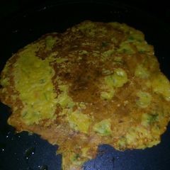 Besan ka cheela A picture of Besan ka cheela.