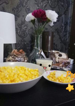Foto resep 32. Jagung Susu Fla