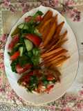 Pechuga de pollo con salsa chimichurri