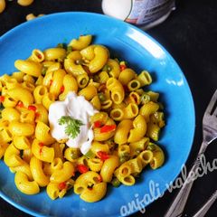 A picture of Veggies macaroni.
