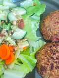 Hamburguesa de lentejas