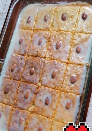 صورة لوصفة بسبوسه لذيذه 😋🥮