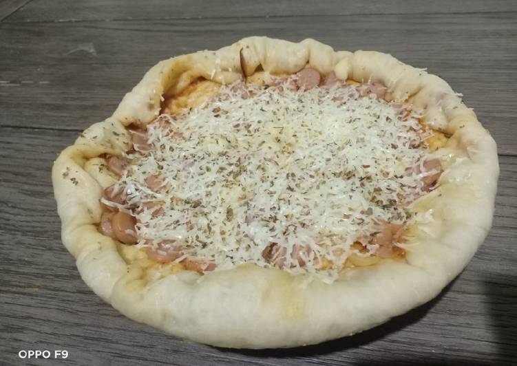 Resep Pizza teflon, Enak