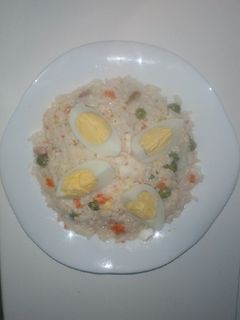 صورة لوصفة سلطة الأرز
