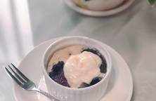 Blueberry cup muffin