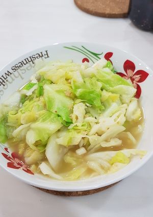 清炒高丽菜/包菜 的食譜成品照片