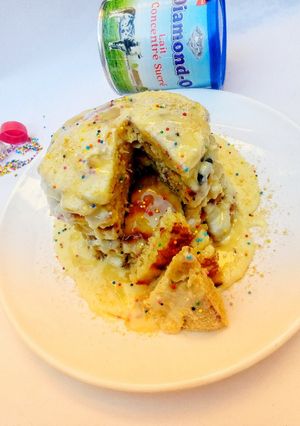 A picture of Coconut pancake.