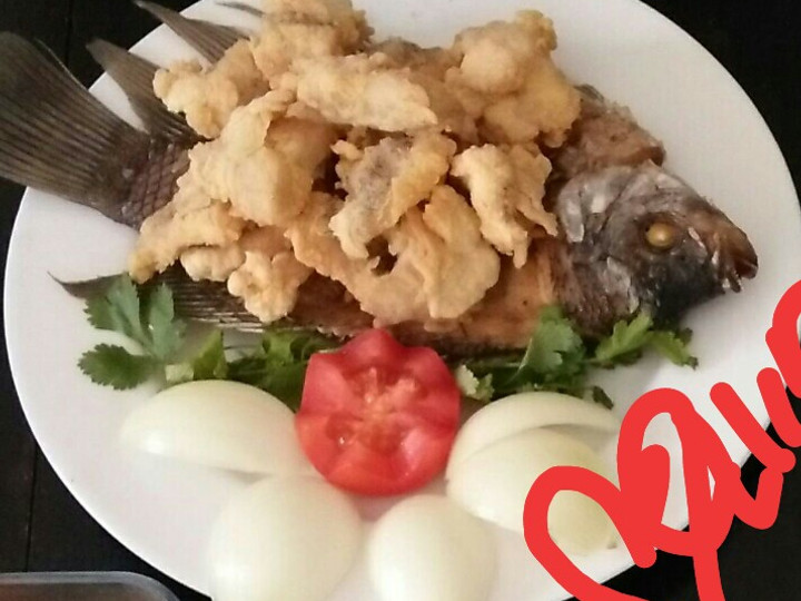 Wajib coba! Bagaimana cara bikin Fillet gurame goreng tepung sederhana yang sedap