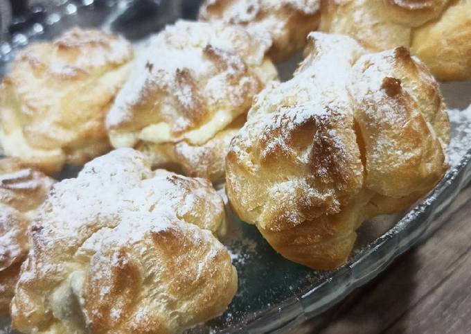 Идеальное, воздушное заварное тесто для эклеров и профитроли