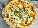 Kürbis-Quiche
