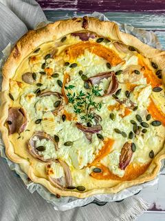 Kürbis-Quiche Rezepthauptbild