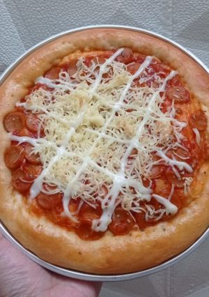 Foto resep Roti pizza