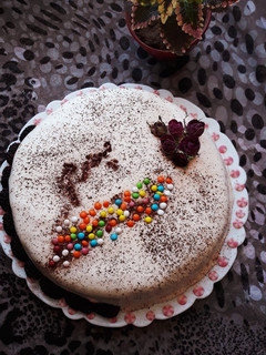 عکسی از دستور کیک تولد