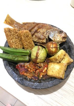 Foto resep Ikan kakap sambel pecak