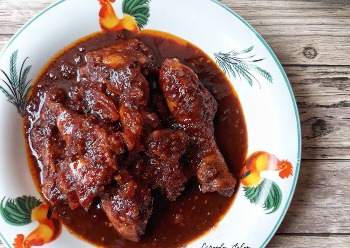 Semur Ayam Kecap Berempah