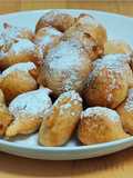 Buñuelos veganos de yogur de soja