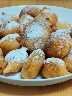 Una foto de Buñuelos veganos de yogur de soja