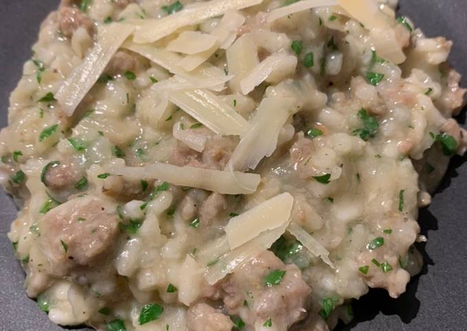 Risotto with Sausage