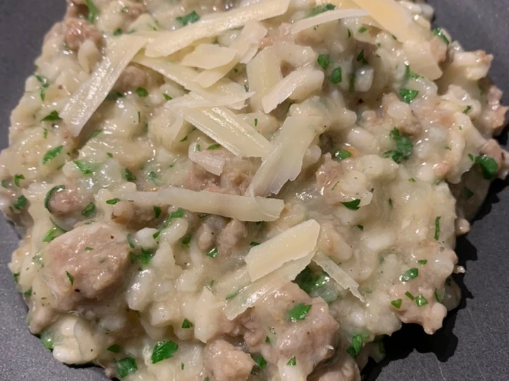 Recipe Risotto with Sausage the So Delicious So Delicious