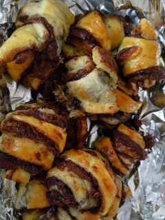 Una foto de Cruasanes de chocolate Air Fryer