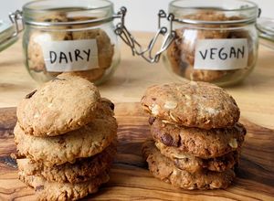 Foto resep Kue Kering Okara (ampas kedelai) versi Vegan dan non-vegan