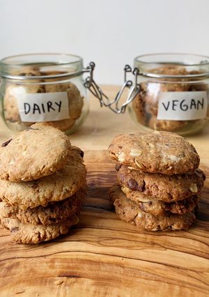 Foto resep Kue Kering Okara (ampas kedelai) versi Vegan dan non-vegan