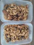 Daging Ayam Giling dengan Jamur Shiitake