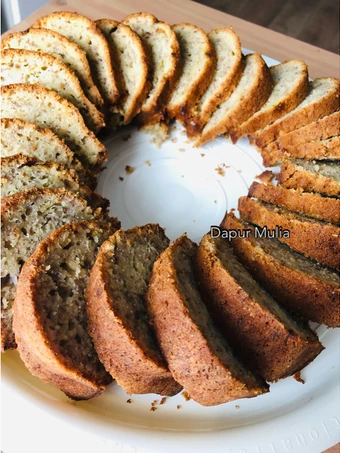 Cara Mudah Membuat Resep  Banana cake metode muffin yang Lezat, Enak Banget