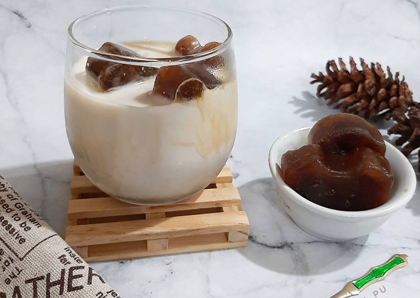 Ice Coffe Cube Milk