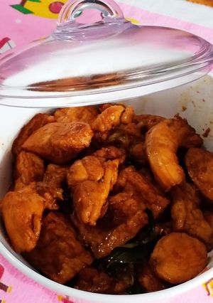 Foto resep Ayam dan tahu semur kecap
