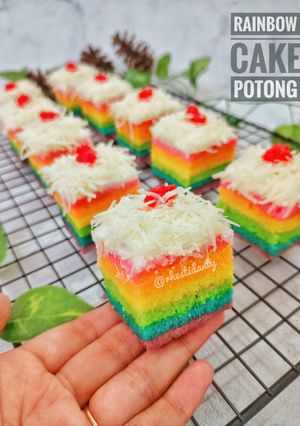 Foto resep Rainbow cake