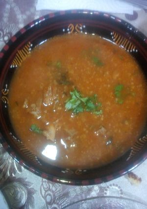 صورة لوصفة شوربة فريك