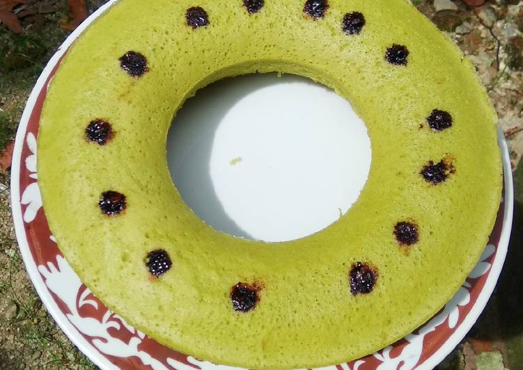 Bolu kukus pandan Asli