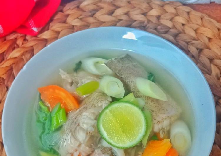 Resep Unik Sup Ikan Kerapu Enak Sempurna