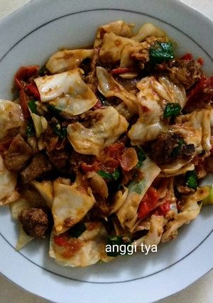 Foto resep Oseng Kubis Ati Ampela