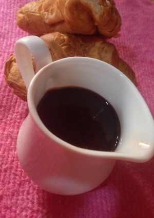 صورة لوصفة صوص الشوكولاتة