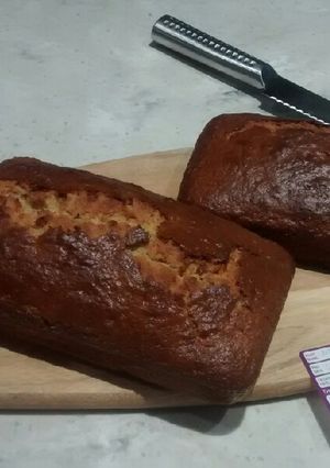 A picture of GF Banana Bread.
