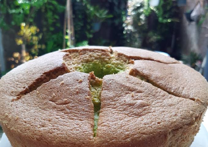 Chiffon cake pandan #50