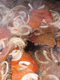 Una foto de Hígado Encebollado