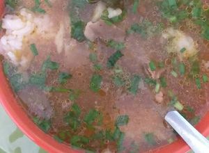 Una foto de Sopa de pata de res
