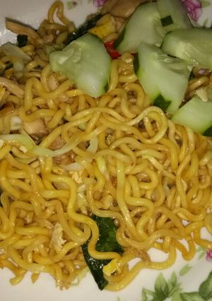 Foto resep Mie goreng sederhana