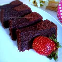 A picture of Chiffon Cake Coklat.