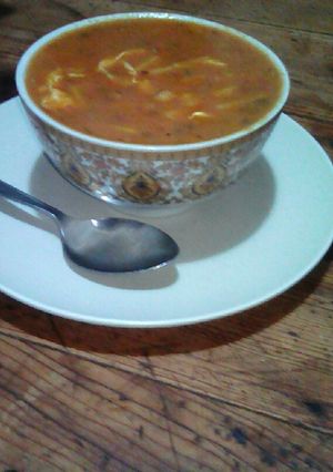 A picture of Moroccan Stew(Harira).