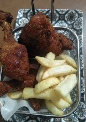 A picture of Chicken Broast. 🍗.