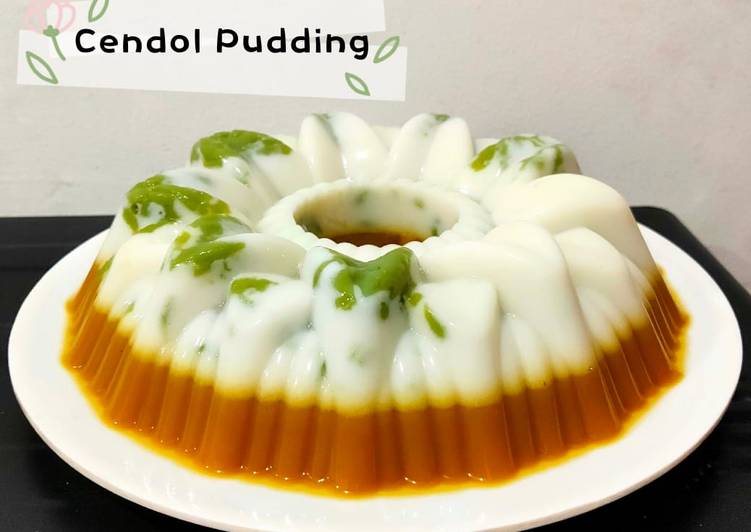 Bagaimana Menyiapkan Cendol Pudding yang Lezat