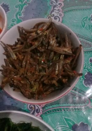 Foto resep Teri sambel kemangi