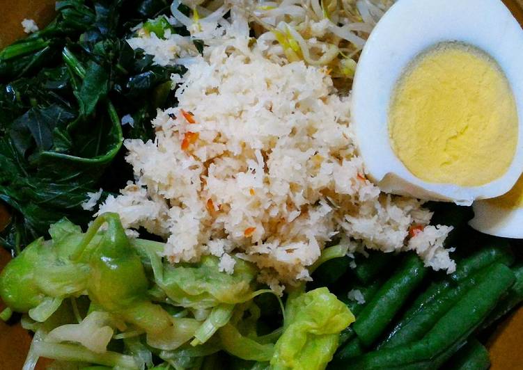 Resep Urap urap / Krawu | Cara Bikin Urap urap / Krawu Yang Enak Banget