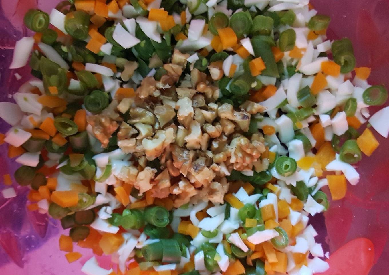 Tricolour dry salad (INDEPENDENCE DAY SPECIAL) #IDC